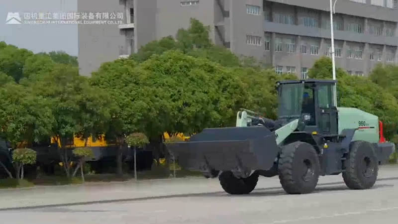 Электрический колесный погрузчик 960EV